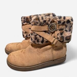 Y2k guess boots with faux